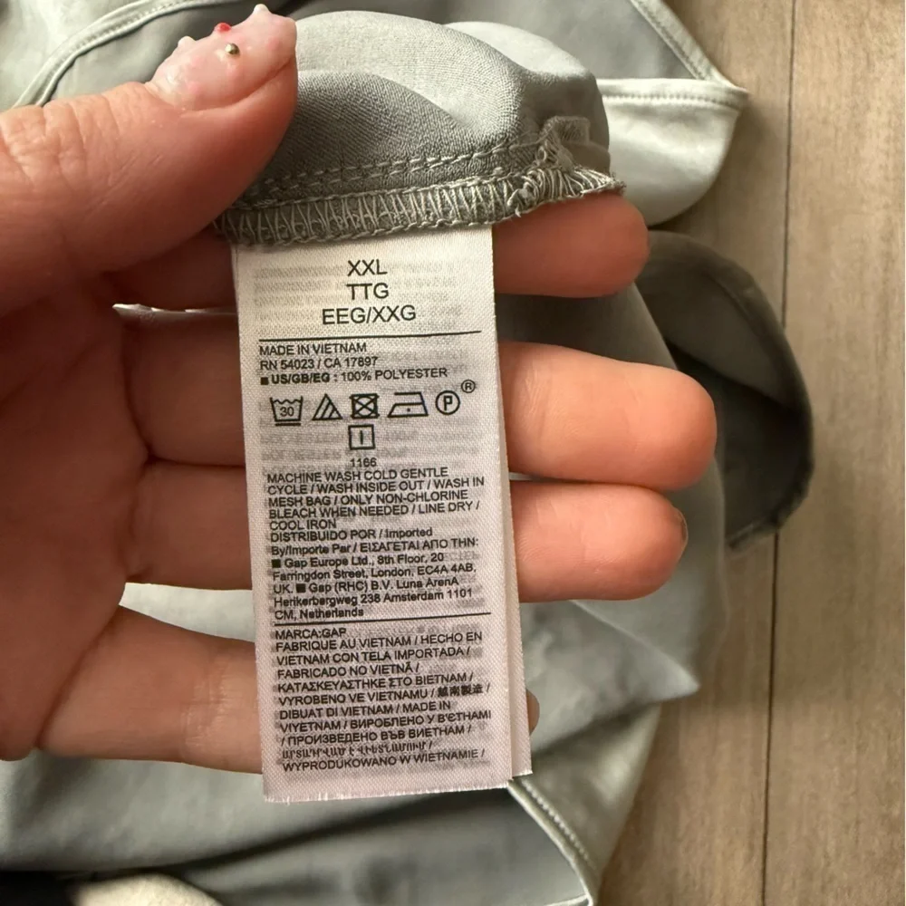 NWT Gap women’s pull on satin midi skirt Sage metallic size XXL - Picture 5 of 8